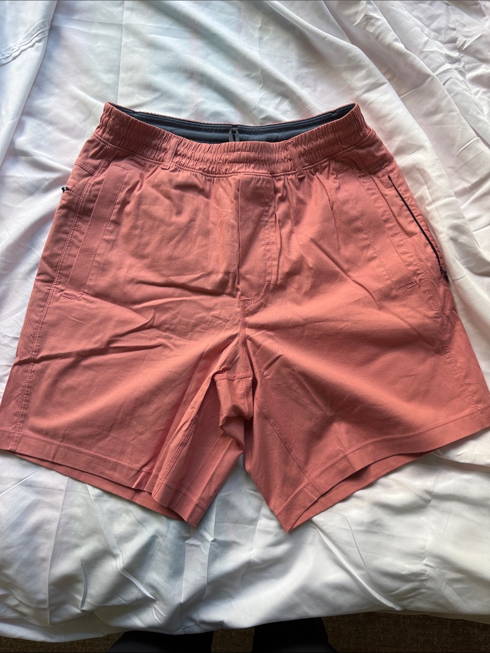 Birddogs Men's Coral-Peach Athletic Shorts NWOT Sz Small